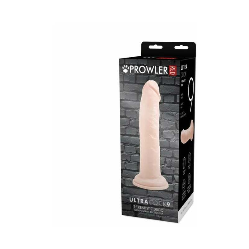 Prowler RED Ultra Cock 9 in. Realistic Dildo Vanilla